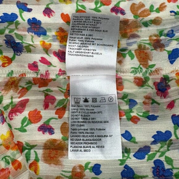 NWT Anthropologie BA&SH Reese Midi Floral Dress Small Size 6 boho fall - Picture 8 of 9